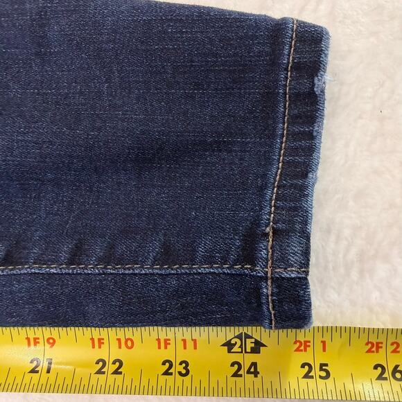 Joe's Jeans Women's Slim Crop Dark Wash Denim Size 27 Preppy - Picture 5 of 7